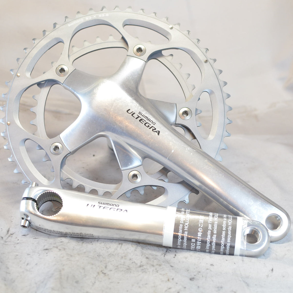 【SHIMANO】 FC6600 ULTEGRA 53/39T 170mm Shimano Ultegra FC-6600 Road Bike Crankset Length 170mm With