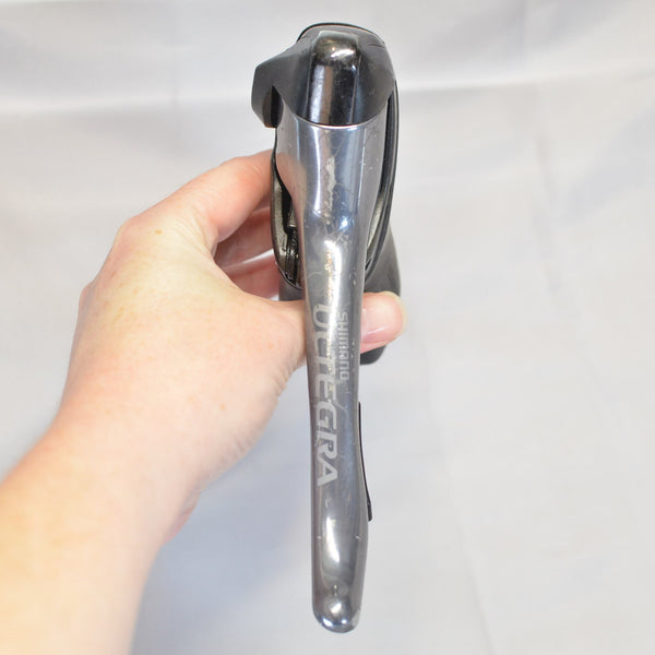 VG+ Shimano Ultegra 6600 ST-6600G Gray 2x DOUBLE  LEFT/FRONT Shifter, 8/10