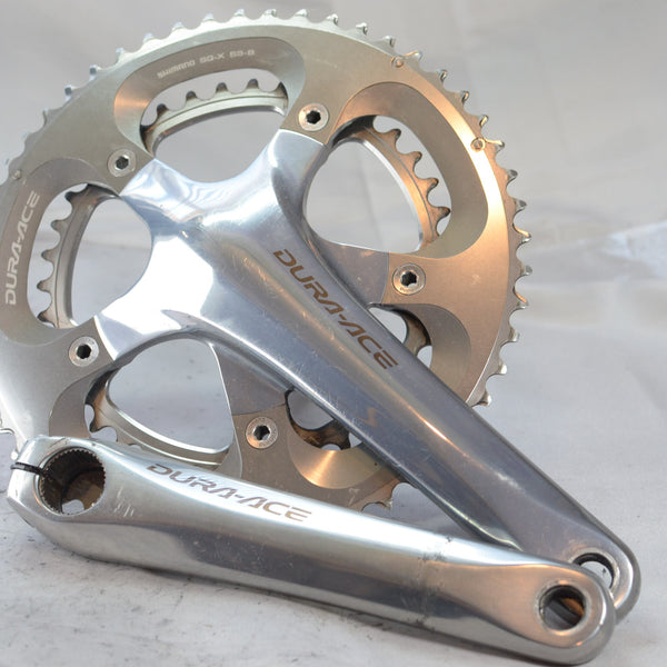 Shimano Dura Ace 7800 FC-7800 175mm 53-39 10 Speed Double Crankset, 8/10 VG+