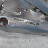 Shimano Dura Ace 7800 FC-7800 175 mm 53-39 10-Gang-Zweifach-Kurbelgarnitur, 8/10 VG