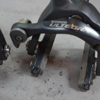 Shimano Ultegra 6700 BR-6700 Front & Rear Brake Caliper Pair Gray, 8/10 VG