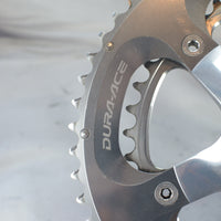 Shimano Dura Ace 7800 FC-7800 175 mm 53-39 10-fach Zweifach-Kurbelgarnitur, 9/10 EXC+