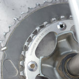 Shimano Ultegra 6700 10 Speed COMPACT Kurbelgarnitur FC-6750 50-34 172,5 mm Grau, 9/10 EXC+