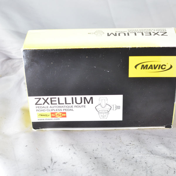 NEW Mavic ZXELLIUM SLR iClic 190g Road Clipless Pedal & Cleats, NIB