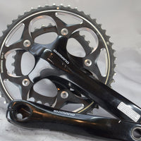 Shimano FC-R565 172.5mm 50-34 10 Speed Compact Crankset, 8/10 VG+