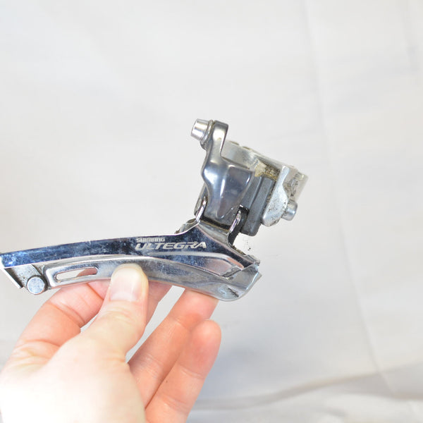 Shimano Ultegra 6700 FD-6700 10 Speed Clamp-on 34.9mm Front Derailleur, 8/10 VG