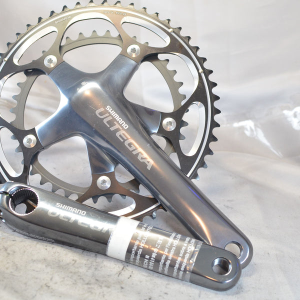 NEW* Shimano Ultegra 6600 FC-6601 53-39 170mm 10 Speed COMPACT Crankset  Gray