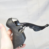 Shimano 105 5700 ST-5700 左/前 2x 双 STI 变速杆，黑色，8/10 VG