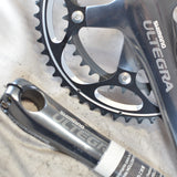 NEW* Shimano Ultegra 6600 FC-6601 53-39 170mm 10 Speed COMPACT Crankset  Gray