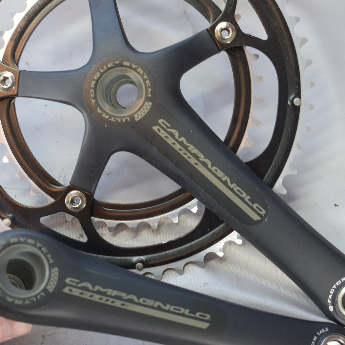 Pédalier Campagnolo Veloce Power-Torque 10 v 172,5-39x53 Pédalier Campagnolo Veloce Power-Torque 10 v 172,5-39x53