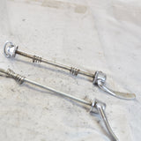 Shimano Dura Ace and Campagnolo Quick Release 100/130mm QR Skewers, Front & Rear