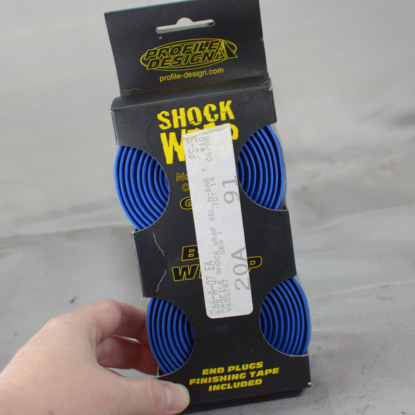 Profile Designs Shock Wrap Blue Road Bar Handlebar Tape