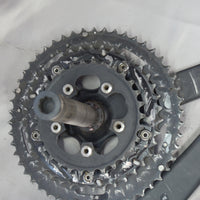 Shimano 105 5700 10 Speed TRIPLE Crankset FC-5703 50-39-30 172.5mm, Black