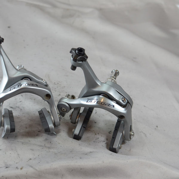 Shimano Ultegra 6700 BR-6700 Front & Rear Brake Caliper Pair Silver, EXC