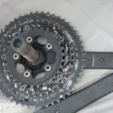 Shimano 105 5700 10 Speed TRIPLE Crankset FC-5703 50-39-30 172.5mm, Black