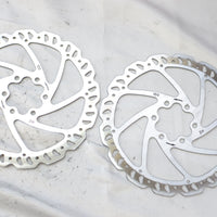 New Takeoff 160mm 6-Bolt Road, Gravel, Mountain Bike Disc Brake Rotors, Pair