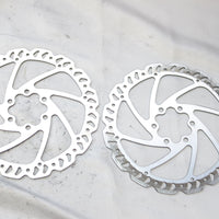 New Takeoff 160mm 6-Bolt Road, Gravel, Mountain Bike Disc Brake Rotors, Pair