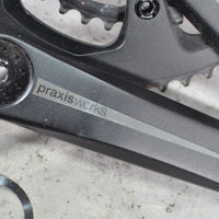 MINT PRAXIS WORKS ZAYANTE M30 172.5mm COMPACT 50/34 Crankset WITH Bottom Bracket