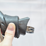 Shimano Dura Ace 7800 ST-7801 2x 双左/前 STI 变速杆，7/10 不错
