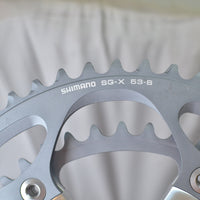 NEW Shimano Ultegra 6600 10 Speed DOUBLE Crankset FC-6600 53-39 170mm Silver