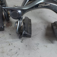 Gray Shimano Ultegra 6600 BR-6600 FRONT & REAR SET Brake Calipers, 9/10 EXC+