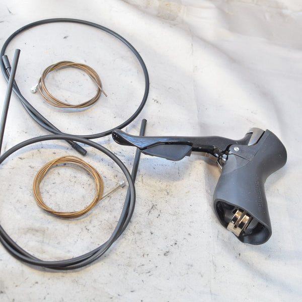 NEW Shimano Ultegra 6800 ST-6800 LEFT/FRONT 2x Double STI Shifter + New Cables