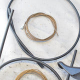 NEW Shimano Ultegra 6800 ST-6800 LEFT/FRONT 2x Double STI Shifter + New Cables