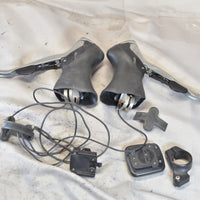 NEU Shimano Dura Ace 7800 ST-7800 10-Gang-Schalthebelset + FlightDeck-Computer NOS