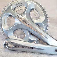 Shimano Ultegra 6700 10 速 COMPACT 曲柄组 FC-6750 50-34 172.5mm 灰色，8/10 VG