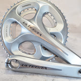 Shimano Ultegra 6700 10 速 COMPACT 曲柄组 FC-6750 50-34 172.5mm 灰色，8/10 VG