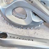 Shimano Ultegra 6700 10 速 COMPACT 曲柄组 FC-6750 50-34 172.5mm 灰色，8/10 VG