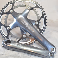NEW* Shimano Ultegra 6600 10 Speed DOUBLE Crankset FC-6600 53-39 172.5mm Gray