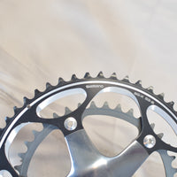 NEW* Shimano Ultegra 6600 10 Speed DOUBLE Crankset FC-6600 53-39 172.5mm Gray