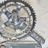 NEW* Shimano Ultegra 6600 10 Speed DOUBLE Crankset FC-6600 53-39 172.5mm Gray