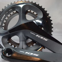 NEW Takeoff Shimano 105 R7000 11 Speed COMPACT Crankset FC-R7000