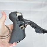 Shimano Ultegra 6700 ST-6700 LEFT/FRONT 2x Double  Shifter+Polymer Brake Cable