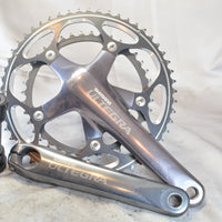 Shimano Ultegra 6600 10 Speed DOUBLE Crankset FC-6601 53-39 170mm GRAY, 8/10 VG