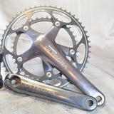 Shimano Ultegra 6600 10 Speed DOUBLE Crankset FC-6601 53-39 170mm GRAY, 8/10 VG