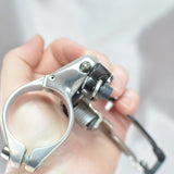 Campagnolo Record 10 Speed 34.9/35mm Clamp On Front Derailleur, VG++
