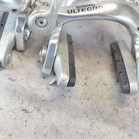 Near Mint Shimano Ultegra 6500 BR-6500 FRONT & REAR PAIR/SET Brake Calipers
