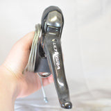 NEW CABLES Shimano Ultegra 6700 ST-6700 LEFT/FRONT 2x Double STI Shifter 8/10 VG