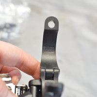 New Shimano Deore XT FD-M8025 Front Derailleur, Clamp With Shims SM-AD16/17