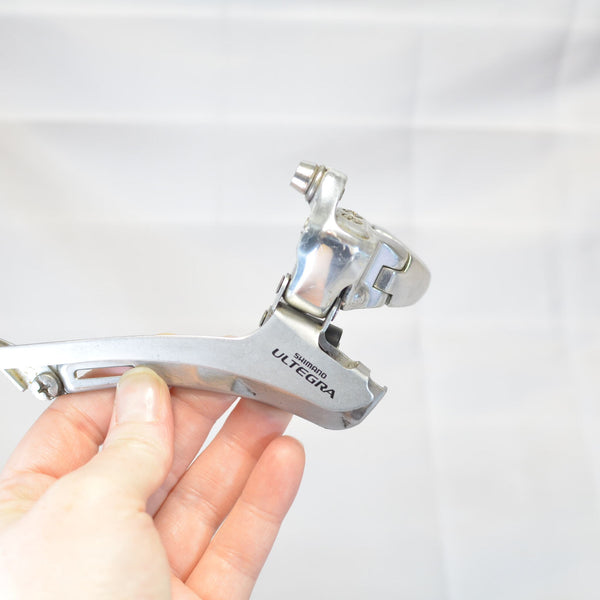 Shimano Ultegra 6600 FD-6600 10 Speed 31.8mm Clamp-On Front Derailleur, 9/10 EXC