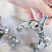 Shimano Ultegra 6700 BR-6700 Front & Rear Brake Caliper Pair Silver, EXC