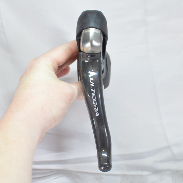 Shimano Ultegra 6700 ST-6700 LINKS/VORNE 2x Double STI Shifter, 9/10 EXC