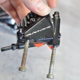 Shimano Dura Ace 9100 BR-R9170 Flat Mount Disc Brake Pair