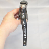Shimano Ultegra 6800 ST-6800 LEFT/FRONT 2x Double STI Shifter + New Cables 9/10 EXC