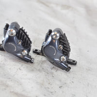 Shimano BR-R8070 Hydraulic Brake Flat Mount Road/Gravel Calipers Pair, 9/10 EXC+