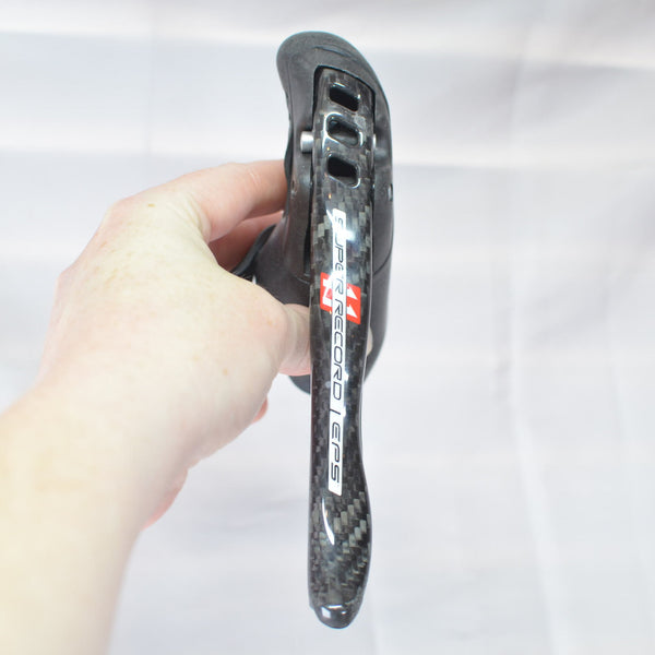 Campagnolo Super Record EPS LEFT/FRONT 2x Double 11Sp Electronic Shifter, 8/10 VG