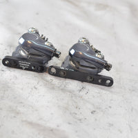Shimano BR-R8070 Hydraulic Brake Flat Mount Road/Gravel Calipers Pair, 9/10 EXC+